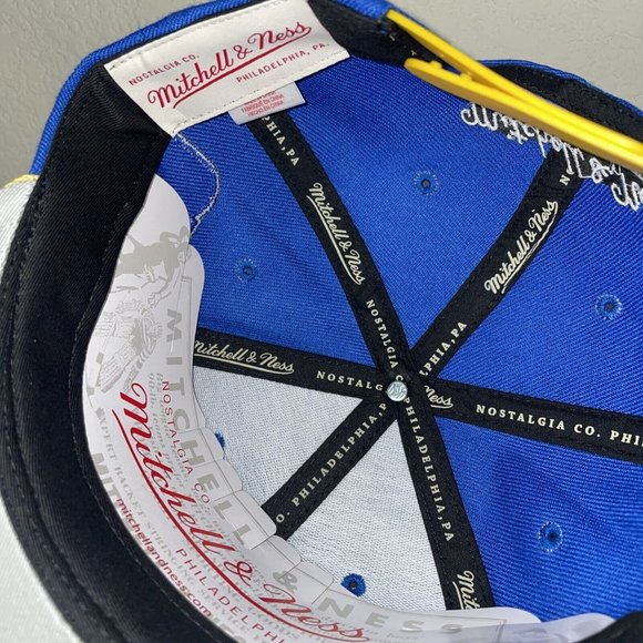 Golden State Warriors Mitchell & Ness Original Fit Snapback Hat Cap NBA - Picture 8 of 9